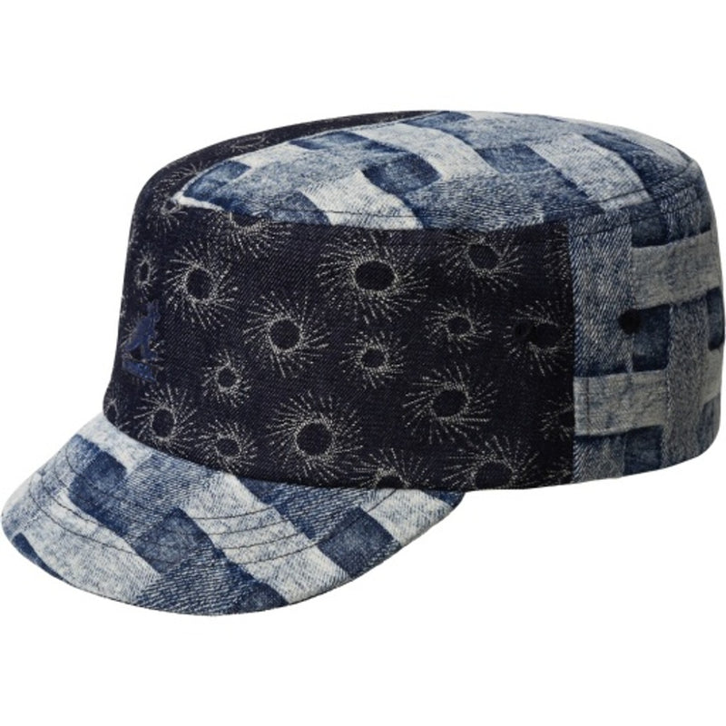 Kangol - Unisex Denim Mashup Army Cap