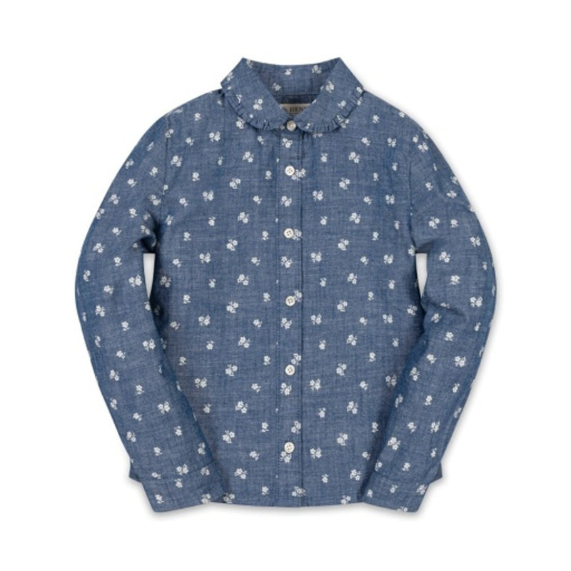 Hope & Henry - Girls Organic Peter Pan Collar Top