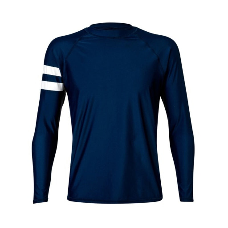 Snapper Rock - Mens Navy Long Sleeve Rash Top