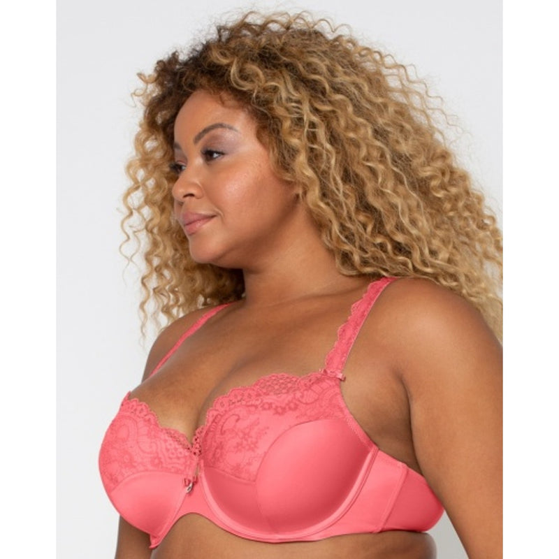 Ariela - Womens Tulip Lace Push Up Bra