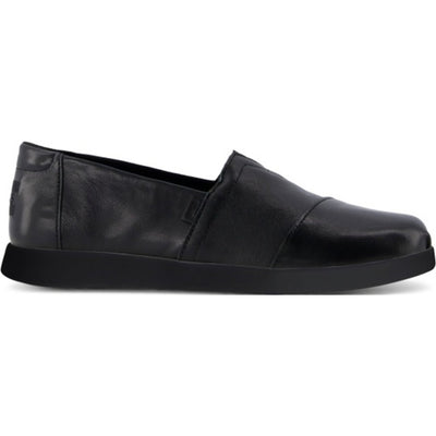 TOMS - Womens Alpargata Plus - Black/Black Nappa Leather