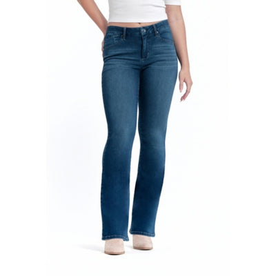 1822 Denim - Womens 32" Better Butter Mid-Rise Slim Boot Jean