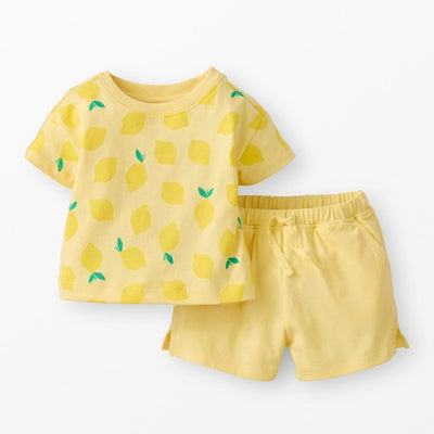 Hanna Andersson - Baby Tee & Short Set