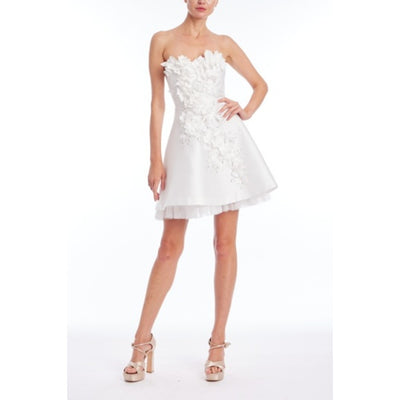 Badgley Mischka - Womens Mini a Line Flower