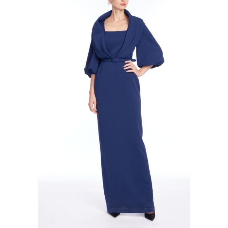 Badgley Mischka - Womens Puff Slv Gown