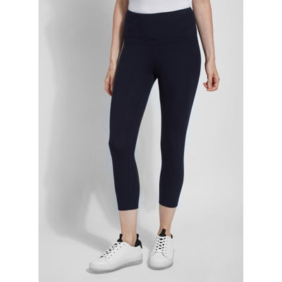 Lysse - Womens Flattering Cotton Crop Legging Curvy