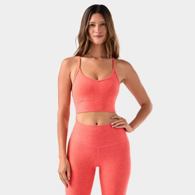 Thirty Three Threads - Unisex Tavicloud Boost Bra Ht Coral Spacedye