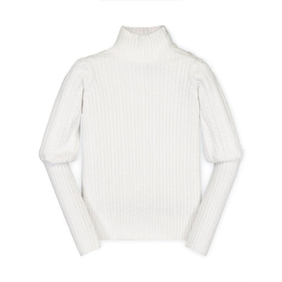 Hope & Henry - Girls Balloon Sleeve Turtleneck Sweater