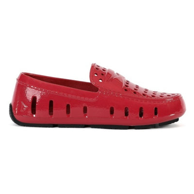 Floafers - Kids Prodigy Driver - Red Patent/Black