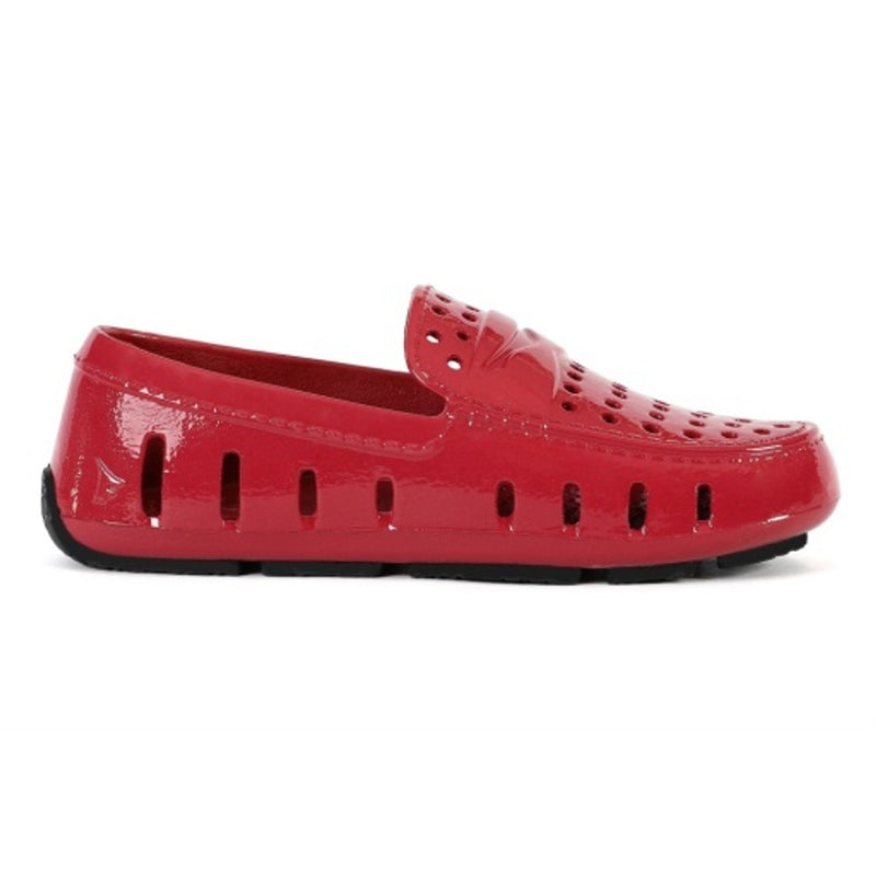 Floafers - Kids Prodigy Driver - Red Patent/Black