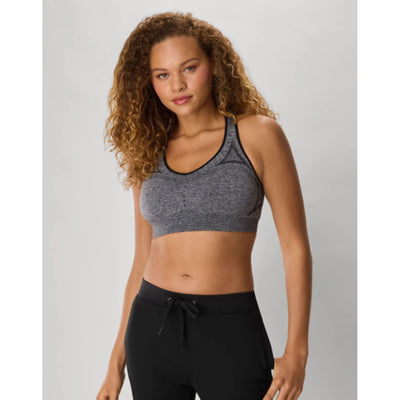Hanes - Womens Sport Womens Seamless Racerback Sports Bra