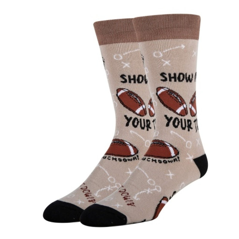 Oooh Yeah - Mens Td's-Mens Crew Socks