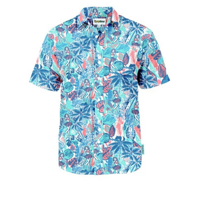 Tipsy Elves - Mens the Island Breeze Hawaiian Shirt