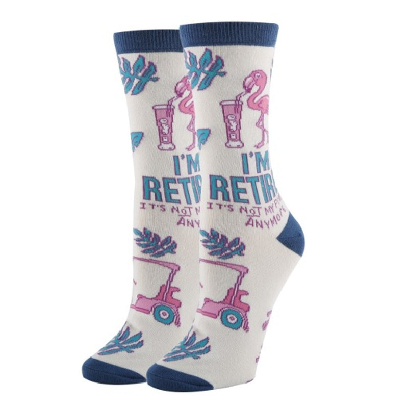 Oooh Yeah - Womens Crew Socks Retired