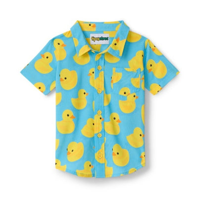 Tipsy Elves - Baby / Toddler Rubber Ducky Hawaiian Shirt