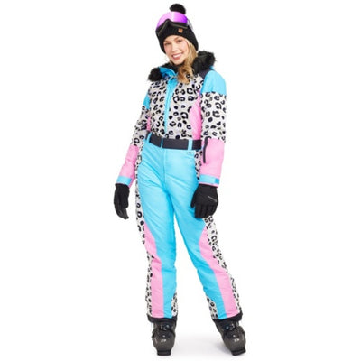Tipsy Elves - Womens Snow Leopard Snow Suit