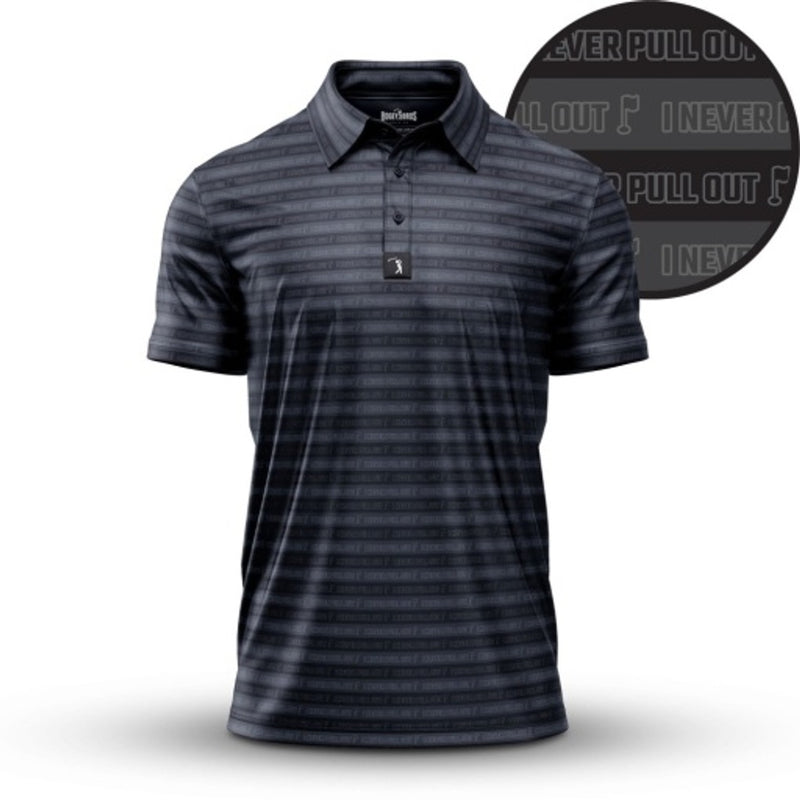 Bogey Bros - Mens I Never Pull Out Polo - I Never Pull Out