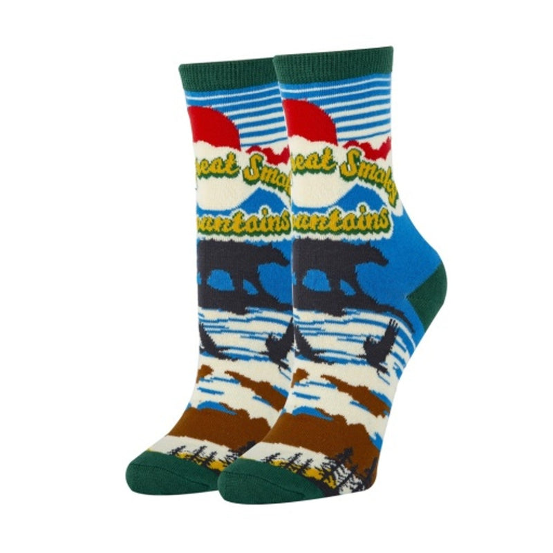 Oooh Yeah - Womens Unisex Crew Socks-the Great Smokey Mtn