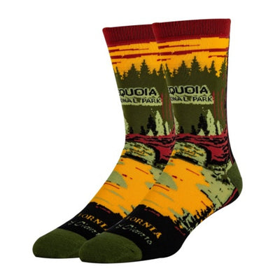 Oooh Yeah - Mens Sequoia-Mens Crew Socks