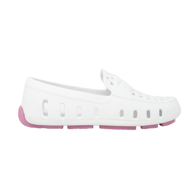 Floafers - Kids Prodigy Driver - Bright White/Sweet Lilac