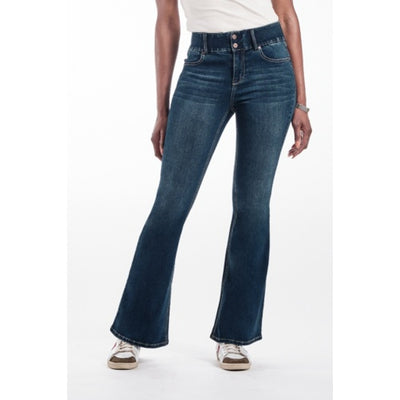1822 Denim - Womens 34" High Rise Shapewear Fit and Lift Flare