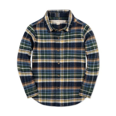 Hope & Henry - Boys Organic Flannel Shirt