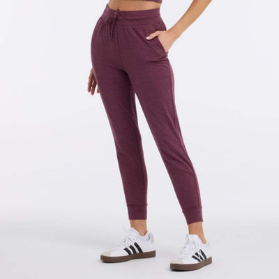 Thirty Three Threads - Unisex T Softtec Jogger Bordeaux Melange