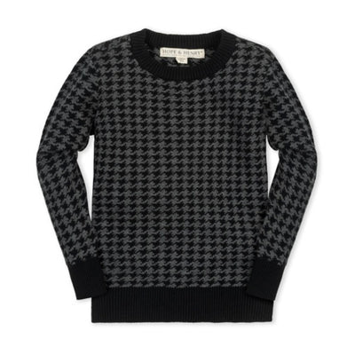 Hope & Henry - Boys Organic Intarsia Crew Neck Sweater