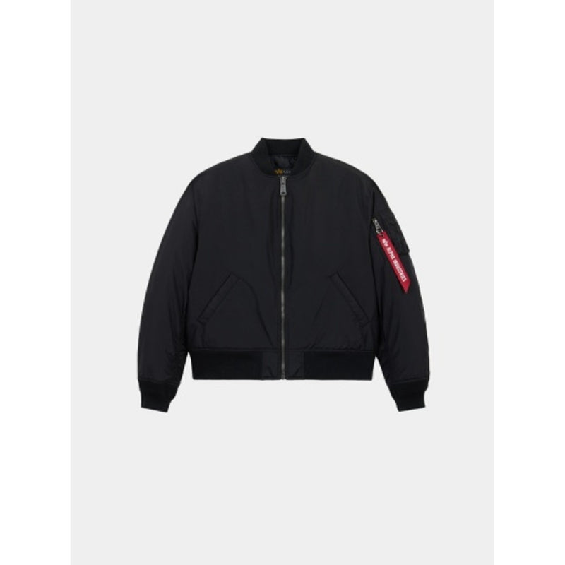 Alpha Industries - Womens Ma-1 Relaxed Fit Flight Jacket with (Oxford)