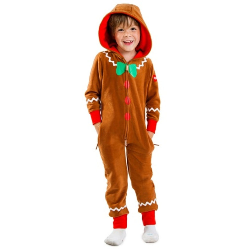 Tipsy Elves - Girls Boys / Girls Gingerbread Jumpsuit