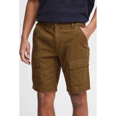 DK Company - Mens Linen Cargo Shorts