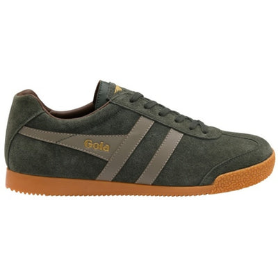 Gola - Mens Harrier Sneakers - Dark Khaki/Rhino/Otter