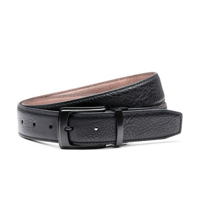 Nike - Will Leather Goods Mens Pebble Grain Reversible with Domed Logo Shank