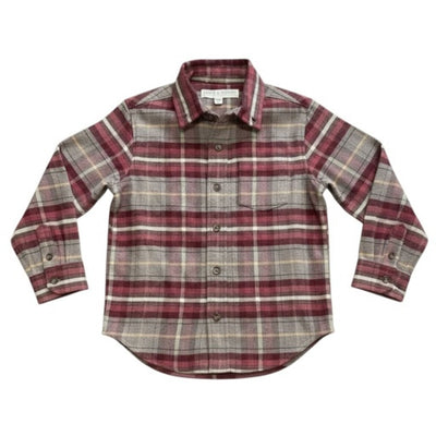 Hope & Henry - Boys Organic Flannel Shirt