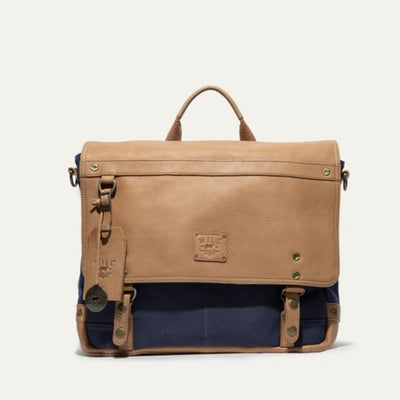 WILL Leather Goods - Mens Wallace Messenger Bag
