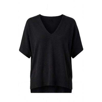 Liverpool Los Angeles - Womens Shrt Slv Vneck Dolman Popover Swtr with Step Hem