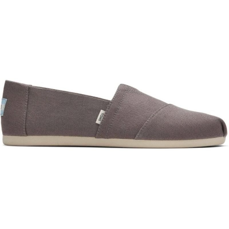 TOMS - Womens Alpargata Classic - Ash Recycled Cotton Canvas