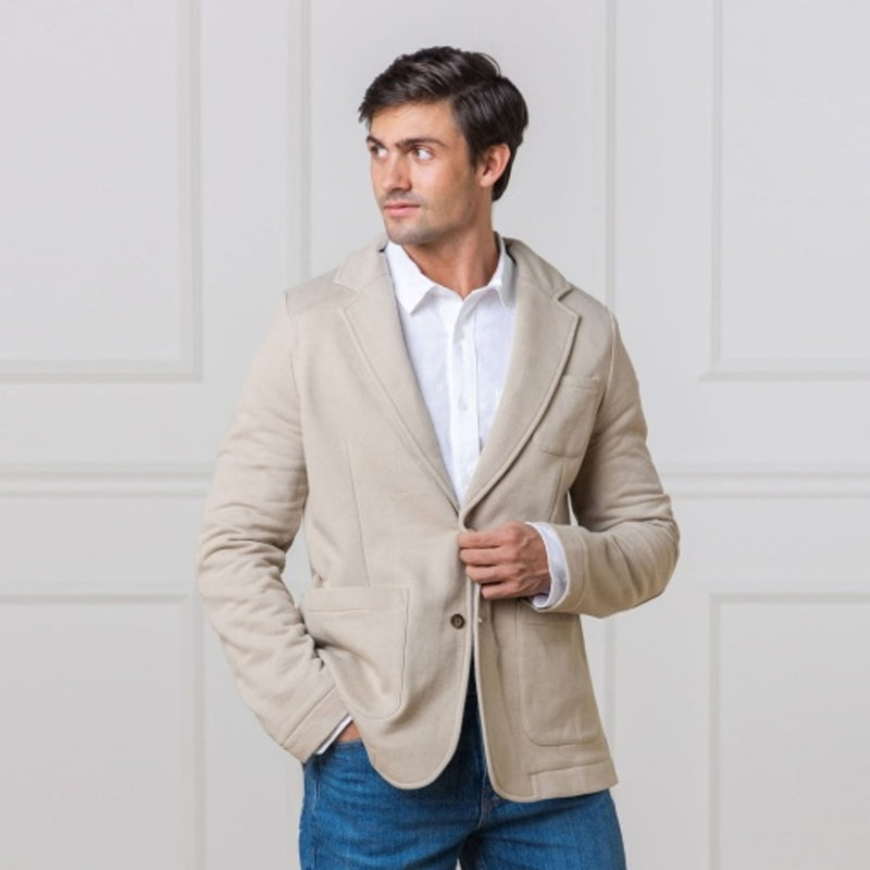Hope & Henry - Mens Fleece Blazer