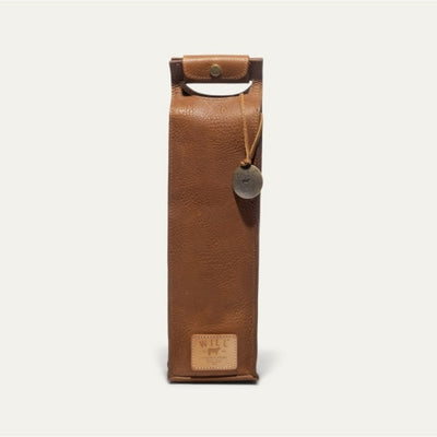 WILL Leather Goods - Unisex Single Leather Wine Case