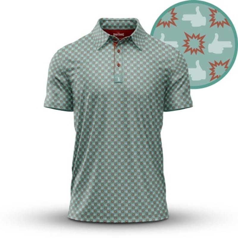 Bogey Bros - Mens Finger. Bang. Polo - Finger. Bang.