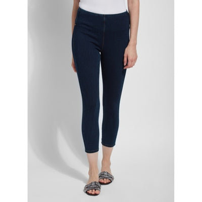 Lysse - Womens Toothpick Denim Crop Curvy