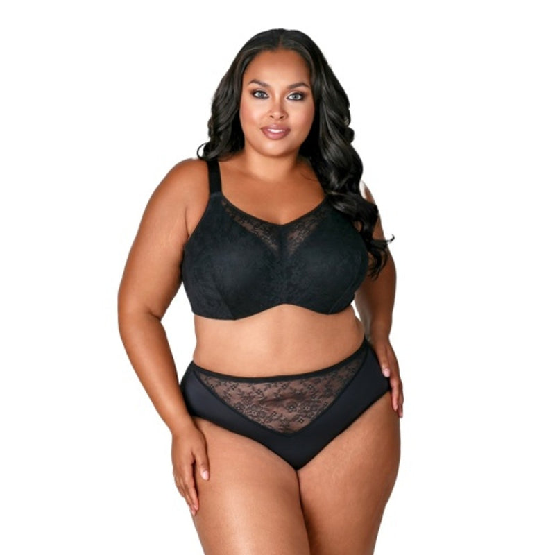 Elila - Womens Cami Lace & Microfiber Panty