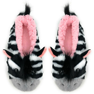 Oooh Yeah - Womens Indoor Slipper-Zz Zebra