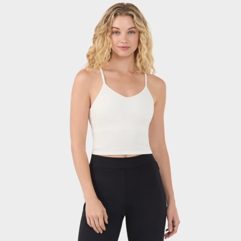 Thirty Three Threads - Unisex Adj Seamless Rib Tank Coconut