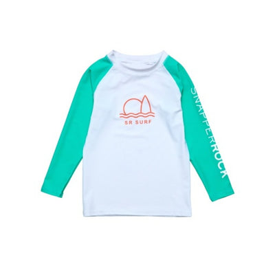 Snapper Rock - Boys Geo Surf Sustainable Long Sleeve Rash Top