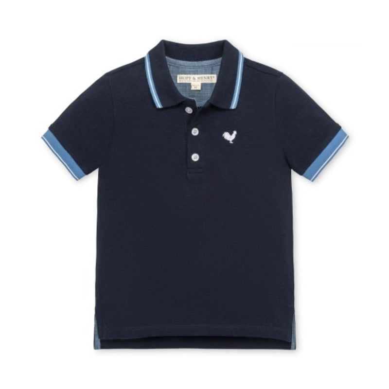 Hope & Henry - Boys Organic Pique Polo