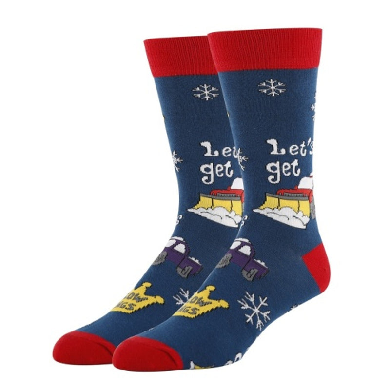 Oooh Yeah - Mens Get Plowed Mens Crew Socks