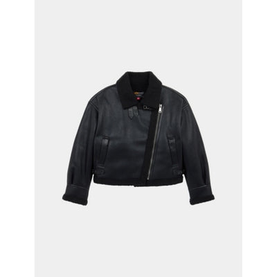 Alpha Industries - Womens Grove Relaxed Fit Moto Jacket with