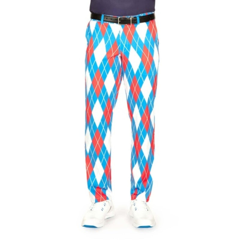 Tipsy Elves - Mens American Argyle Golf Pants