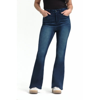 1822 Denim - Womens 30" Mid-Rise Better Butter Flare Jean